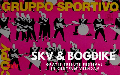 Zaterdag 25 augustus 2018 gratis SKV Bogdike Tribute Festival