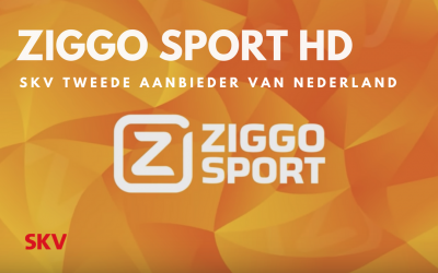 SKV is na Ziggo zelf tweede aanbieder in Nederland met Ziggo Sport Totaal in HD
