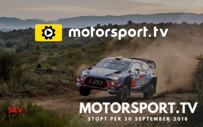 Motorsport.TV stopt per 30 september 2018