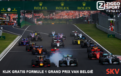 Formule 1 Grand Prix van België – gratis bij SKV van 28 – 30 augustus