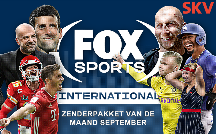 FOX Sports International – pakket van de maand september bij SKV