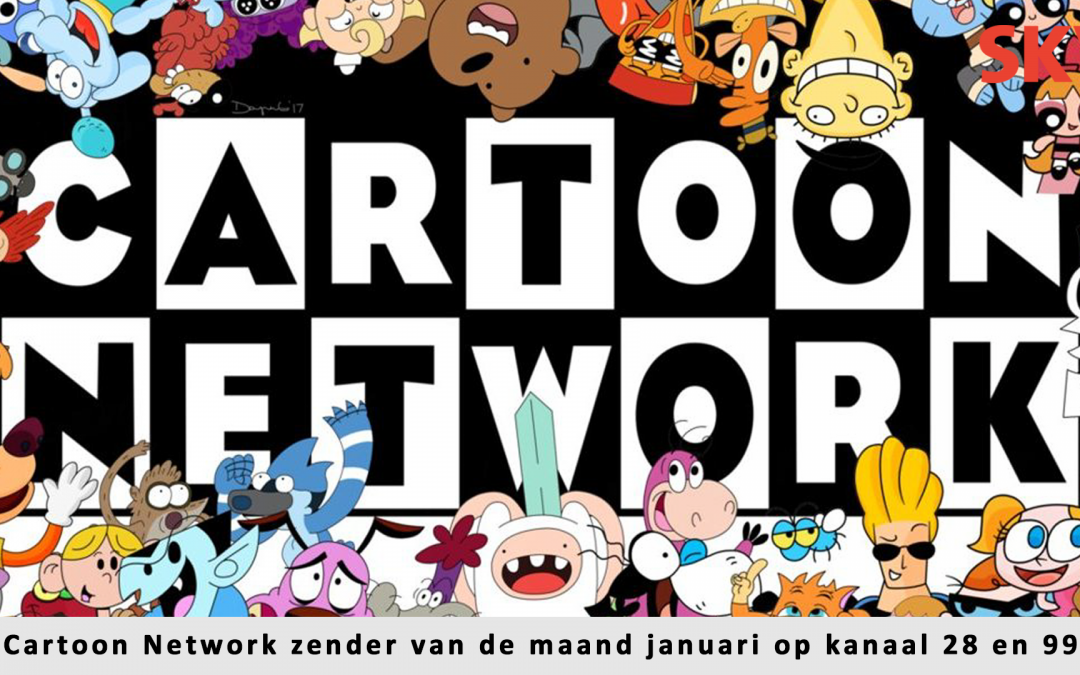 Cartoon Network zender v/d maand januari 2022