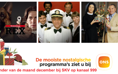 ONS zender van de maand december 2023 op kanaal 999