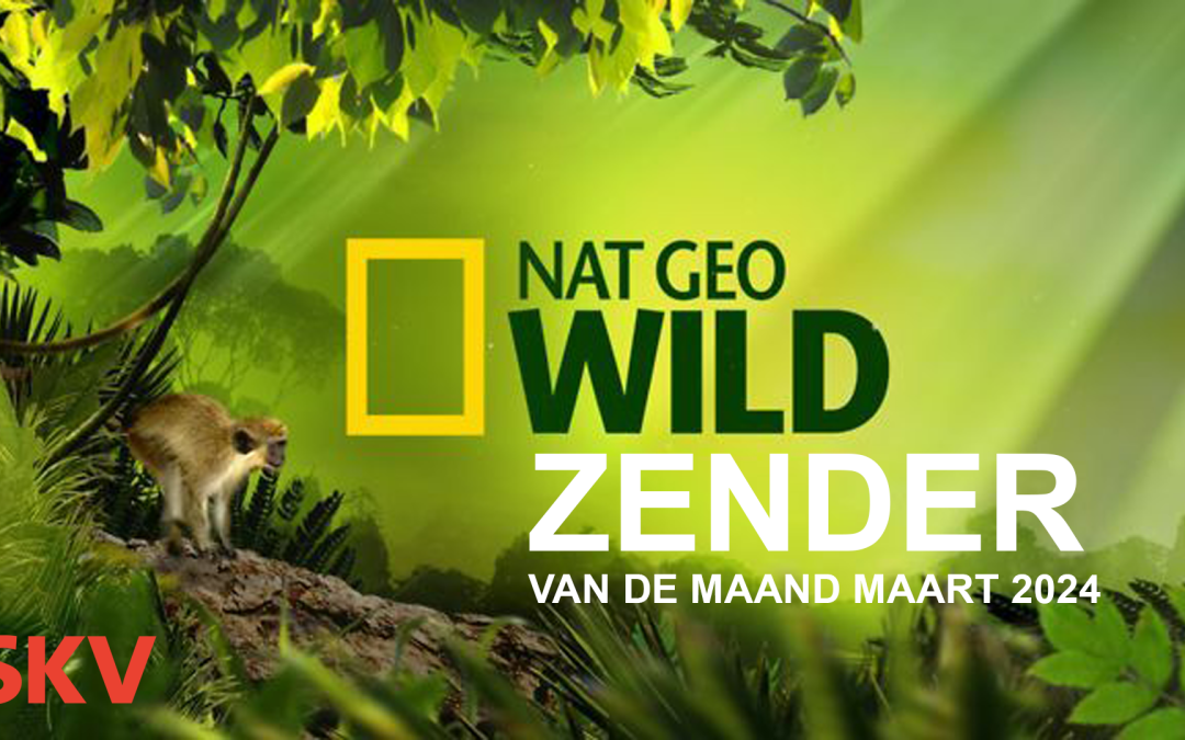 National Geographic Wild zender van de maand maart 2024